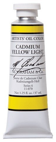 M. Graham Oil Color - Cadmium Yellow Light 150 ml - merriartist.com