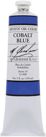 M. Graham Oil Color - Cobalt Blue 150 ml - merriartist.com