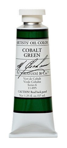 M. Graham Oil Color - Cobalt Green 37 ml - merriartist.com