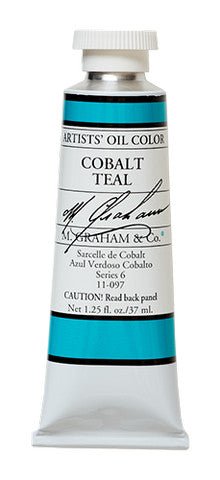 Gamblin Artist's Oil Colors 150ml Cobalt Teal
