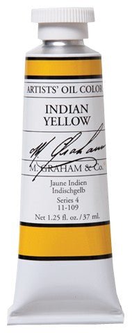 M. Graham Oil Color - Indian Yellow 37 ml - merriartist.com