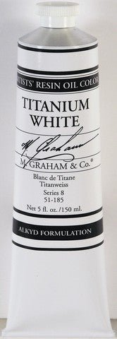 M. Graham Artists' Oil Color - Warm White (Unbleached Titanium