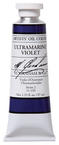 M. Graham Oil Color - Ultramarine Violet 37 ml - merriartist.com