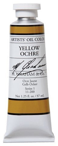 M. Graham Oil Color - Yellow Ochre 150 ml - merriartist.com