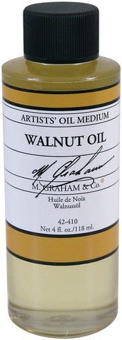M. Graham Walnut Oil 4 oz. - merriartist.com