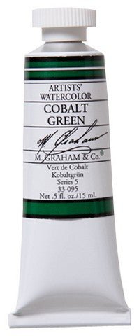 M. Graham Watercolors 15 ml - Cobalt Green - merriartist.com