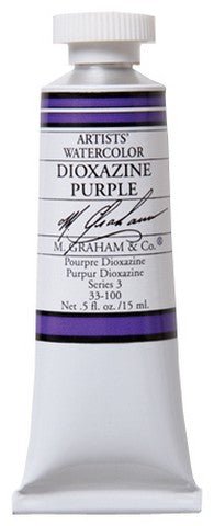 M. Graham Watercolors 15 ml - Dioxazine Purple - merriartist.com