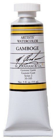 M. Graham Watercolors 15 ml - Gamboge - merriartist.com