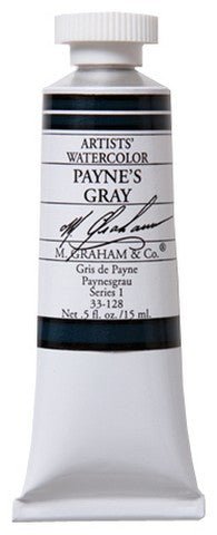 M. Graham Watercolors 15 ml - Paynes Gray - merriartist.com