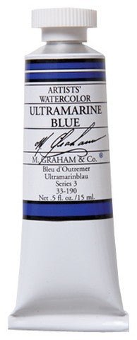 M. Graham Watercolors 15 ml - Ultramarine Blue - merriartist.com