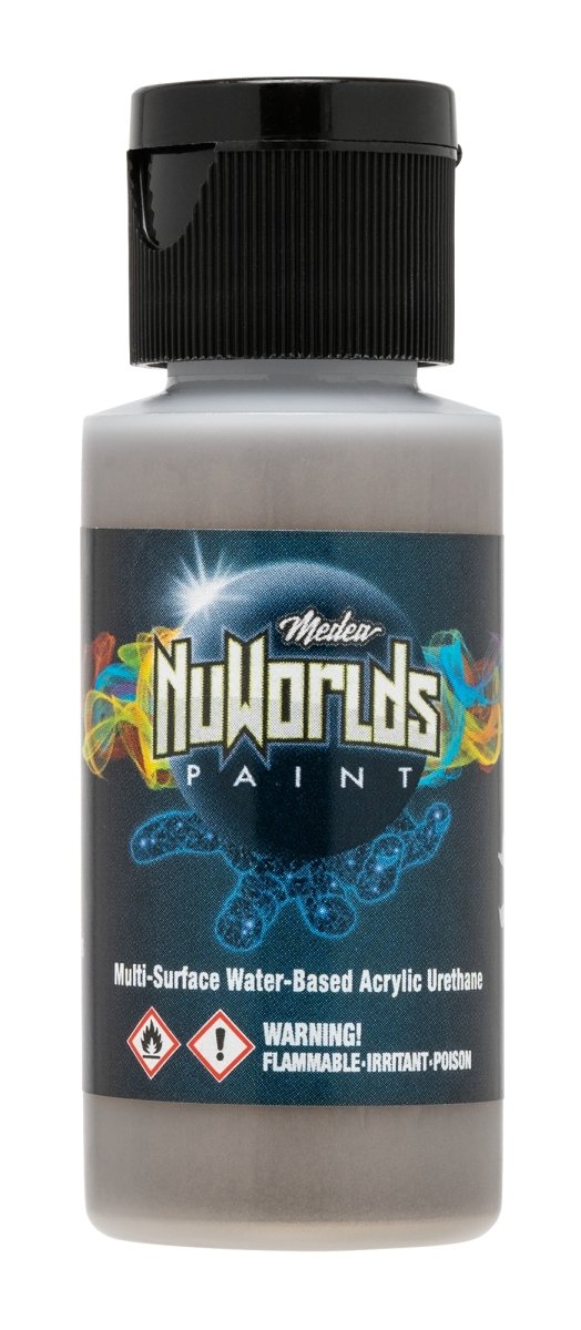 Medea NuWorlds Paint - Mirrored Steel 1 oz - merriartist.com