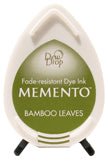 Memento Dye Ink Pad - Dew Drop Bamboo Leaves - merriartist.com