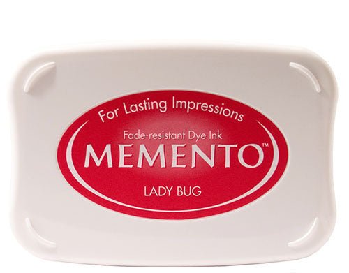 Memento Dye Ink Pad - Lady Bug - merriartist.com