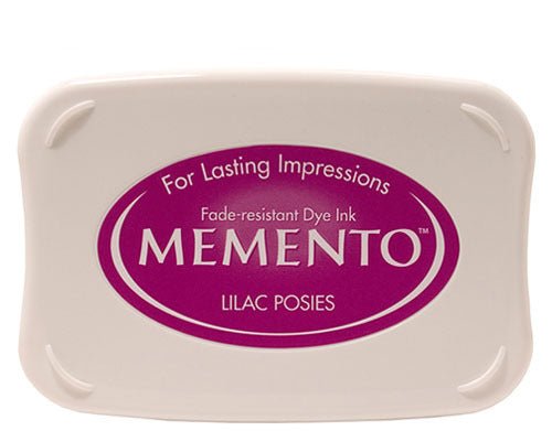Memento Dye Ink Pad - Lilac Posies - merriartist.com