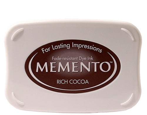 Memento Dye Ink Pad - Rich Cocoa - merriartist.com