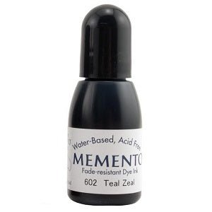 Memento Ink Refill .5 fl oz - Teal Zeal - merriartist.com