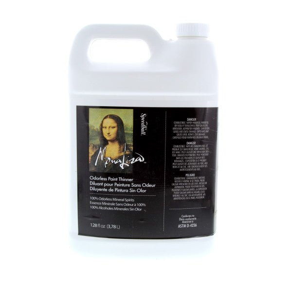 Mona Lisa Odorless Paint Thinner 128 oz Gallon - merriartist.com