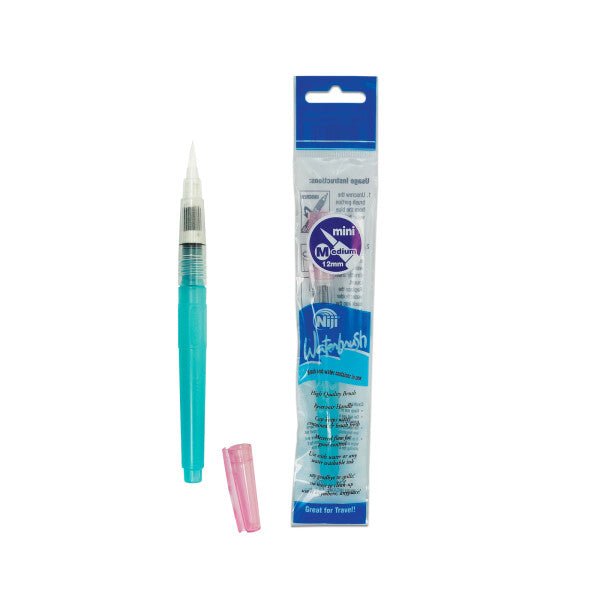 Niji Waterbrush - Mini (12mm Tip w/short barrel) - merriartist.com