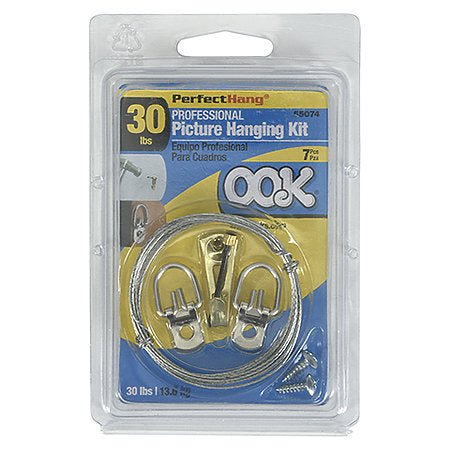 OOK PerfectHang Picture Hanging Kit - 30 lb. Capacity - merriartist.com