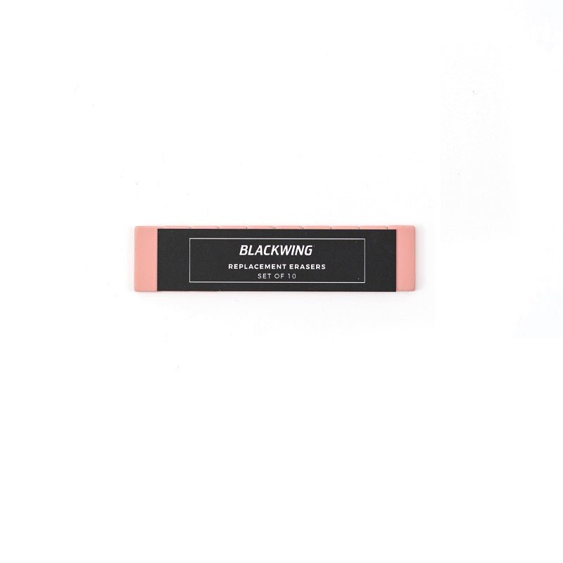 Blackwing Replacement Erasers 10 Set Pink