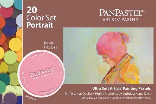 Panpastel 20 Color Portrait Set
