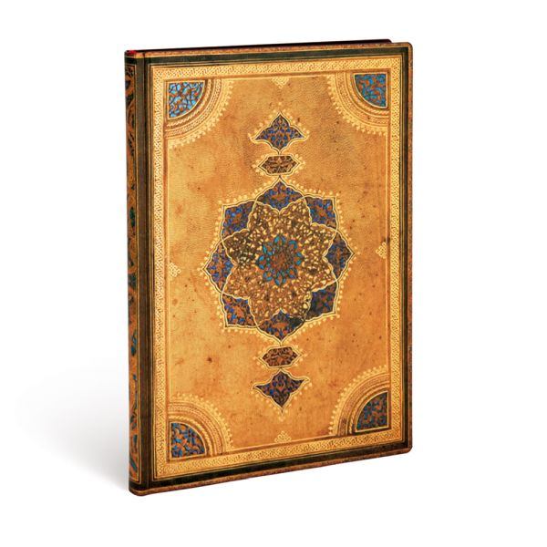 Paperblanks Flexi Safavid Midi 5x 7 inch Lined - 176 Page Count - merriartist.com