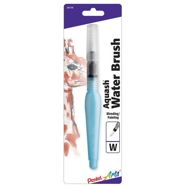 Pentel Arts Aquash Water Brush - Flat Tip - merriartist.com