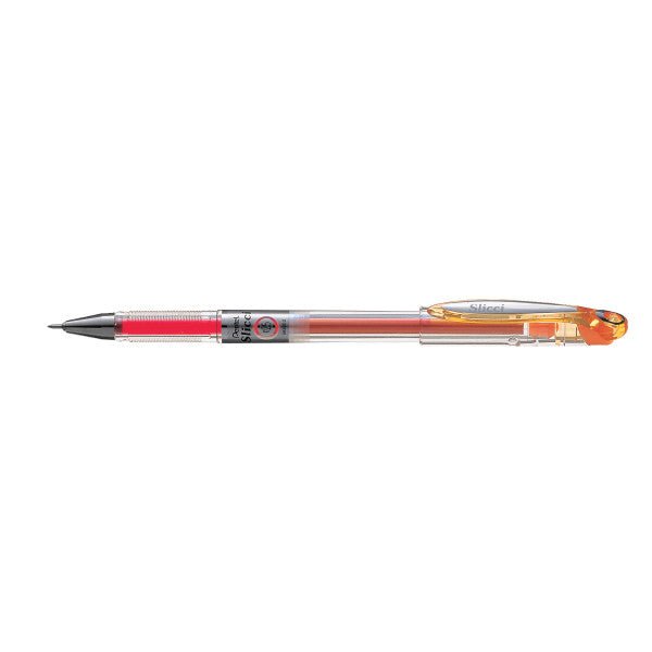 Pentel Arts Slicci (0.25mm) Extra Fine Gel Pen - Orange Ink - merriartist.com