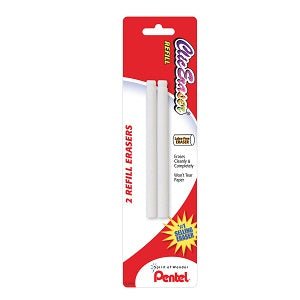 Pentel Clic Grip Eraser Refill (2 pack) - merriartist.com