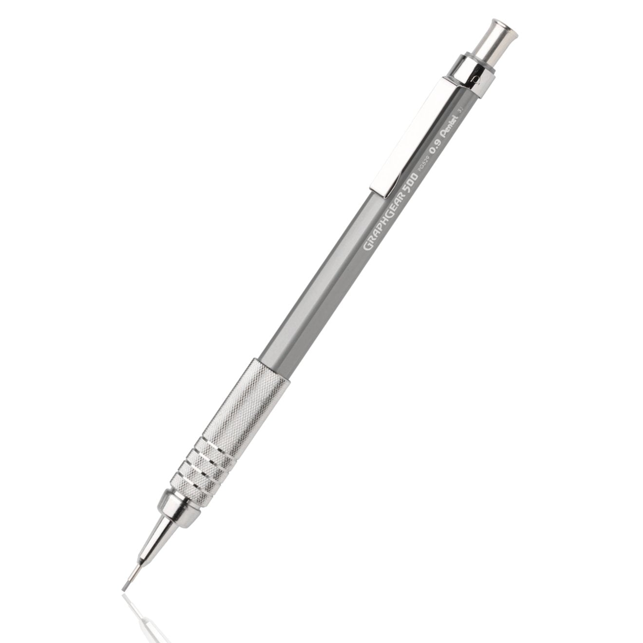 Pentel GraphGear 500 Automatic Drafting Pencil 0.9mm, Gray Barrel - merriartist.com