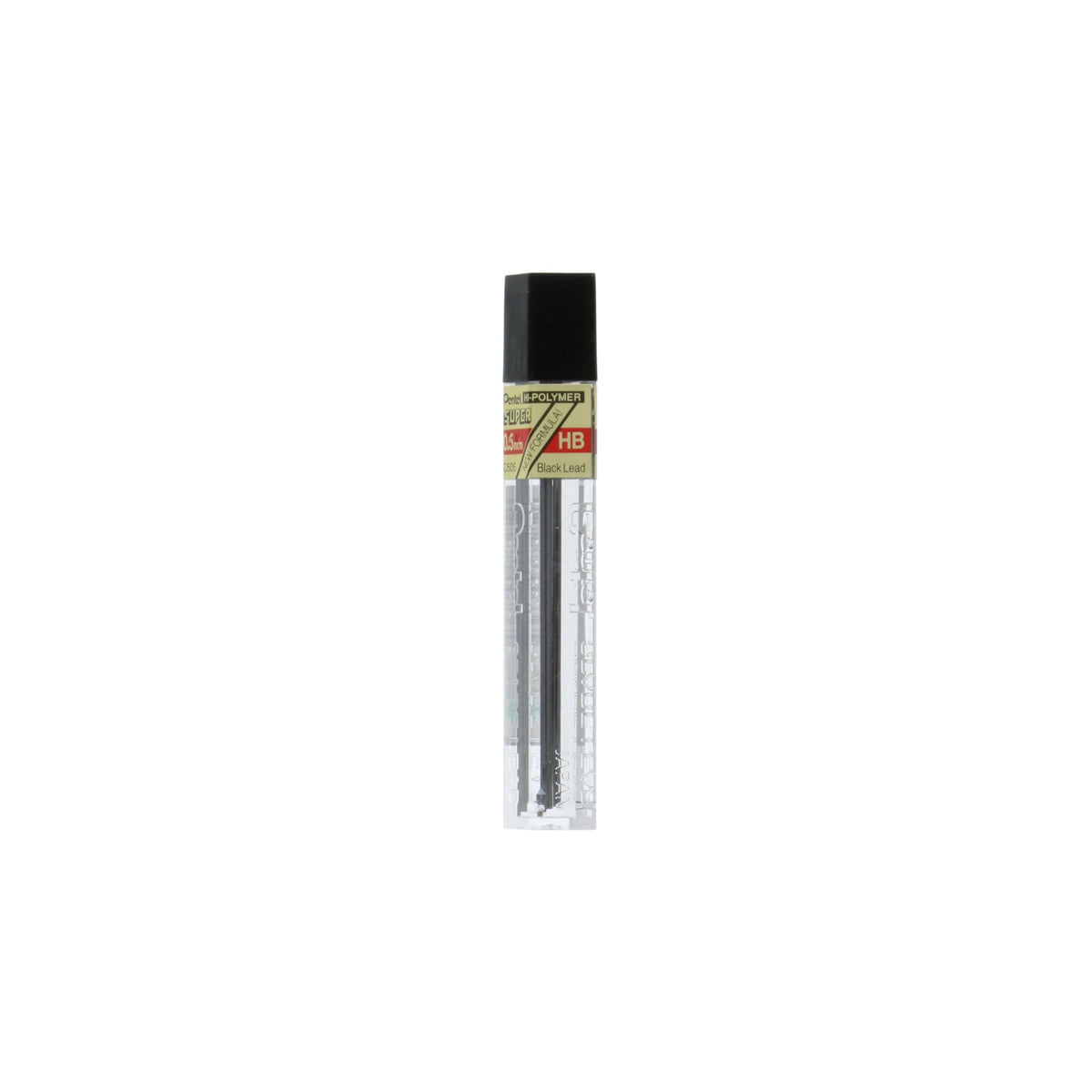 Pentel Super Hi-Polymer Lead Refill (0.5mm) Fine, HB, 12 pcs/Tube - merriartist.com