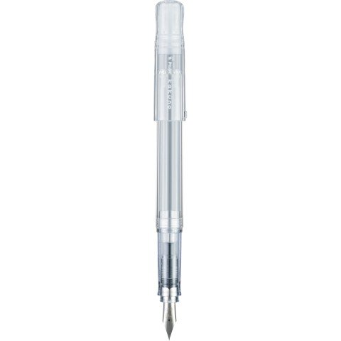 Pilot Kakuno Fountain Pen, Extra Fine - Clear Barrel and Cap - merriartist.com