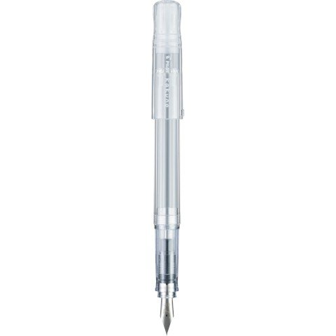 Pilot Kakuno Fountain Pen, Fine - Clear Barrel and Cap - merriartist.com