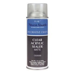 Plaid Patricia Nimocks Clear Acrylic Sealer Aerosol Spray - Matte 12oz - merriartist.com