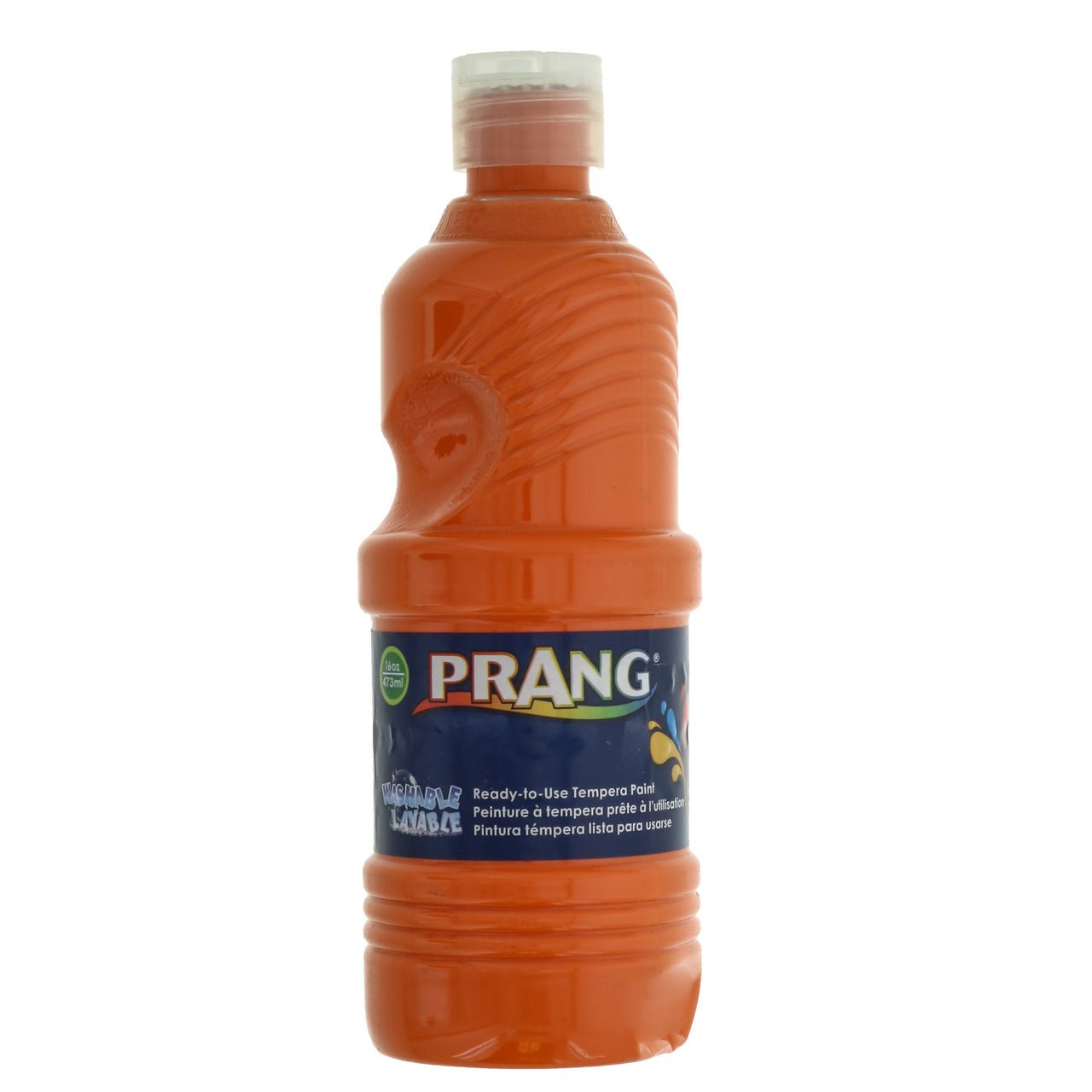 Prang Washable Tempera Paint 16 fl oz - Orange - merriartist.com