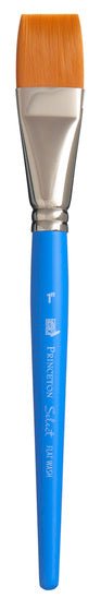 Princeton 3750 Select - Synthetic Flat Wash 1 inch - merriartist.com