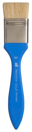 Princeton 3750 Select - White Bristle Bright 1.5 inch - merriartist.com