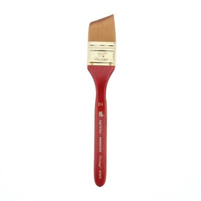 Synthetic Red Sable Angled Brush