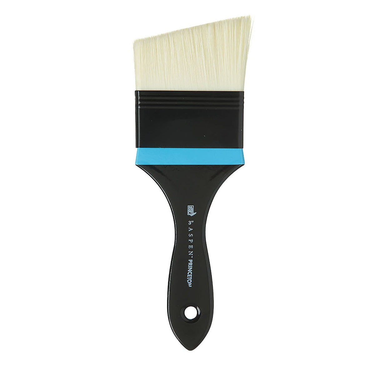 Princeton 6500 Aspen Oil Brush - Angular Mottler Brush 3 inch - merriartist.com