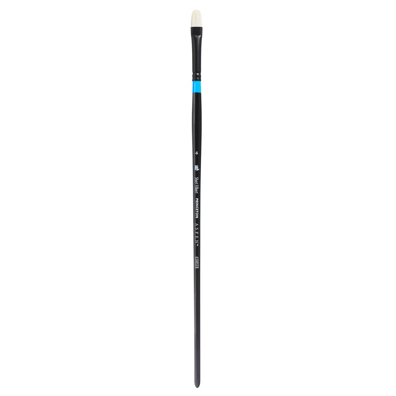 Princeton 6500 Aspen Oil Brush - Short Filbert 4 - merriartist.com
