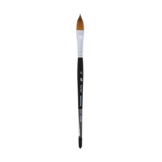 Princeton Aqua Elite Watercolor Brush - Oval Wash 1/2 inch - merriartist.com