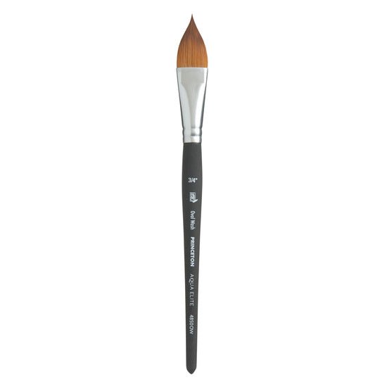 Princeton Aqua Elite Watercolor Brush - Oval Wash 3/4 inch - merriartist.com