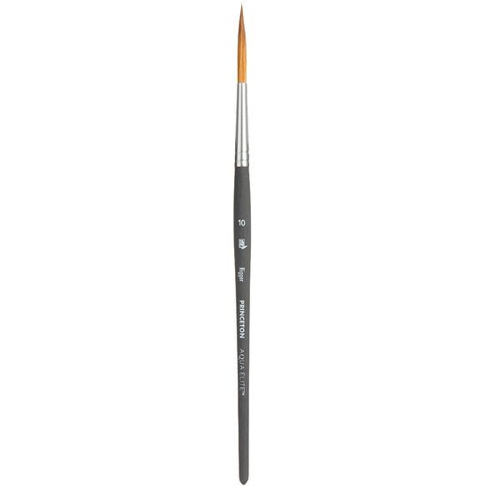 Princeton Aqua Elite Watercolor Brush - Rigger 10 - merriartist.com