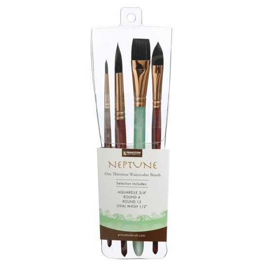 Princeton Neptune Professional 4 Brush Set - merriartist.com
