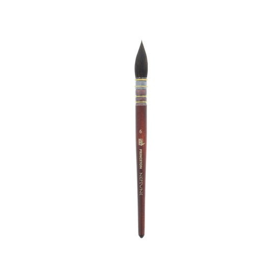 Princeton Neptune Watercolor Brush - Quill #6 - merriartist.com