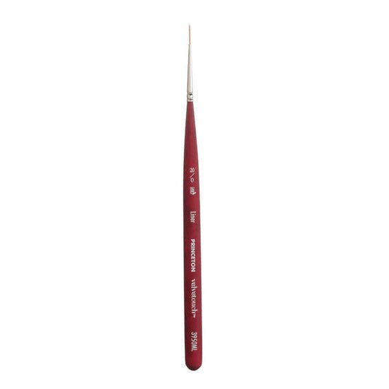 Princeton Series 3950 Velvetouch Mini Brush - Liner 20/0 - merriartist.com