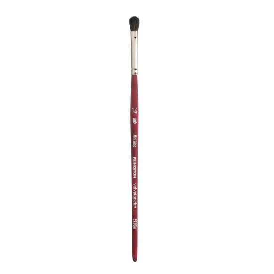 Princeton Series 3950 Velvetouch Mini Brush - Mop 1/8 inch - merriartist.com