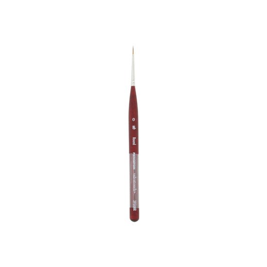 Princeton Series 3950 Velvetouch Mini Brush - Round 0 - merriartist.com