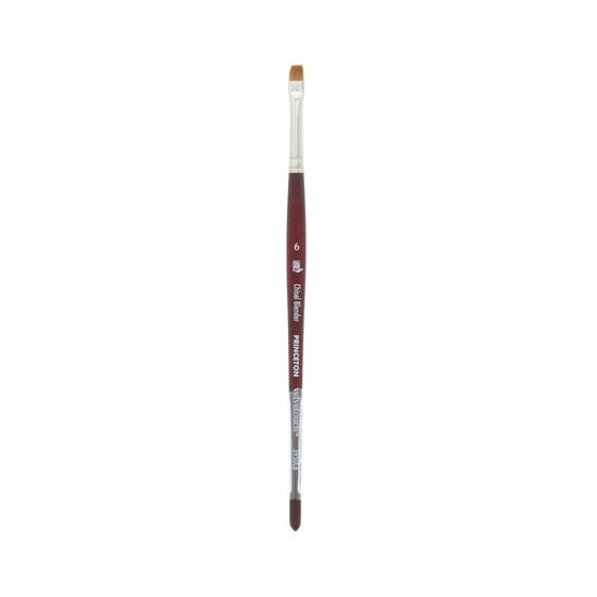 Princeton Series 3950 Velvetouch Mixed Media Brush - Chisel Blender 6 - merriartist.com