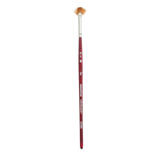 Princeton Series 3950 Velvetouch Mixed Media Brush - Fan 10/0 - merriartist.com